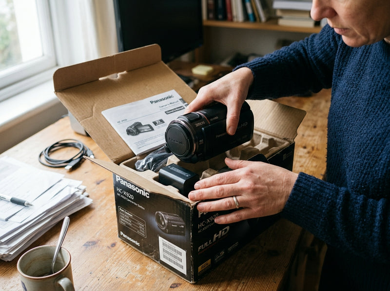 Shipping the Camcorder Back to Us